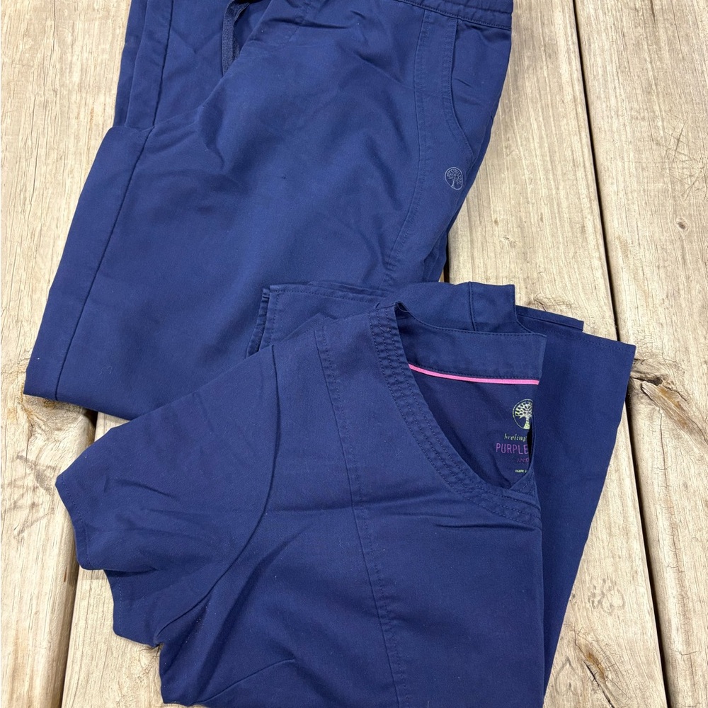 Healing hands Navy Blue scrubs